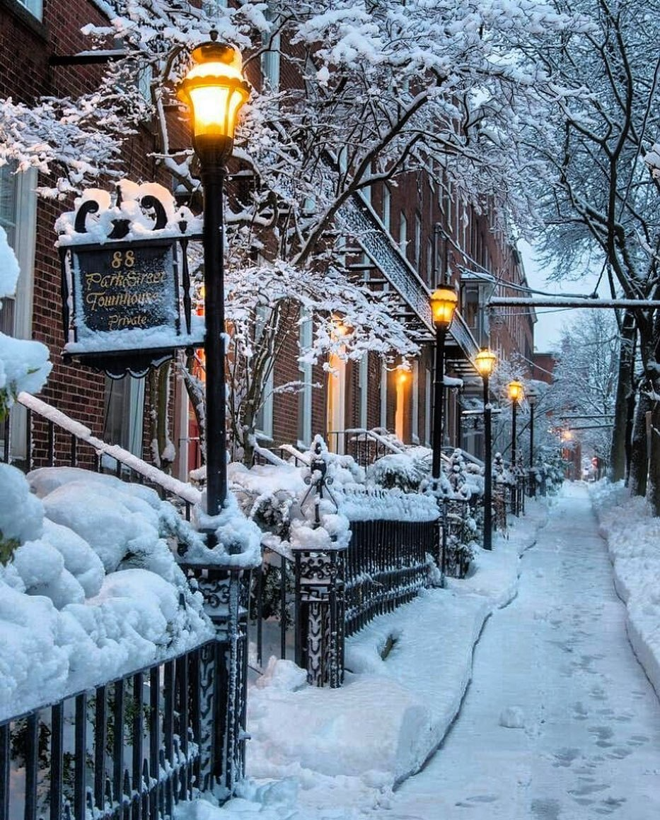 Зима в городе