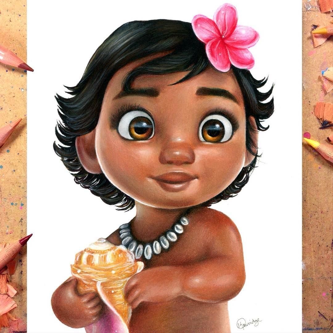 Моана портрет