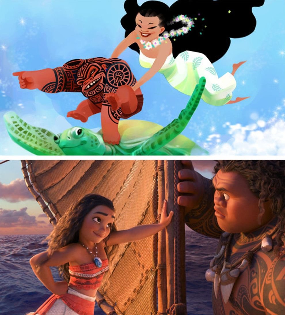 Моана Мулан Ариэль