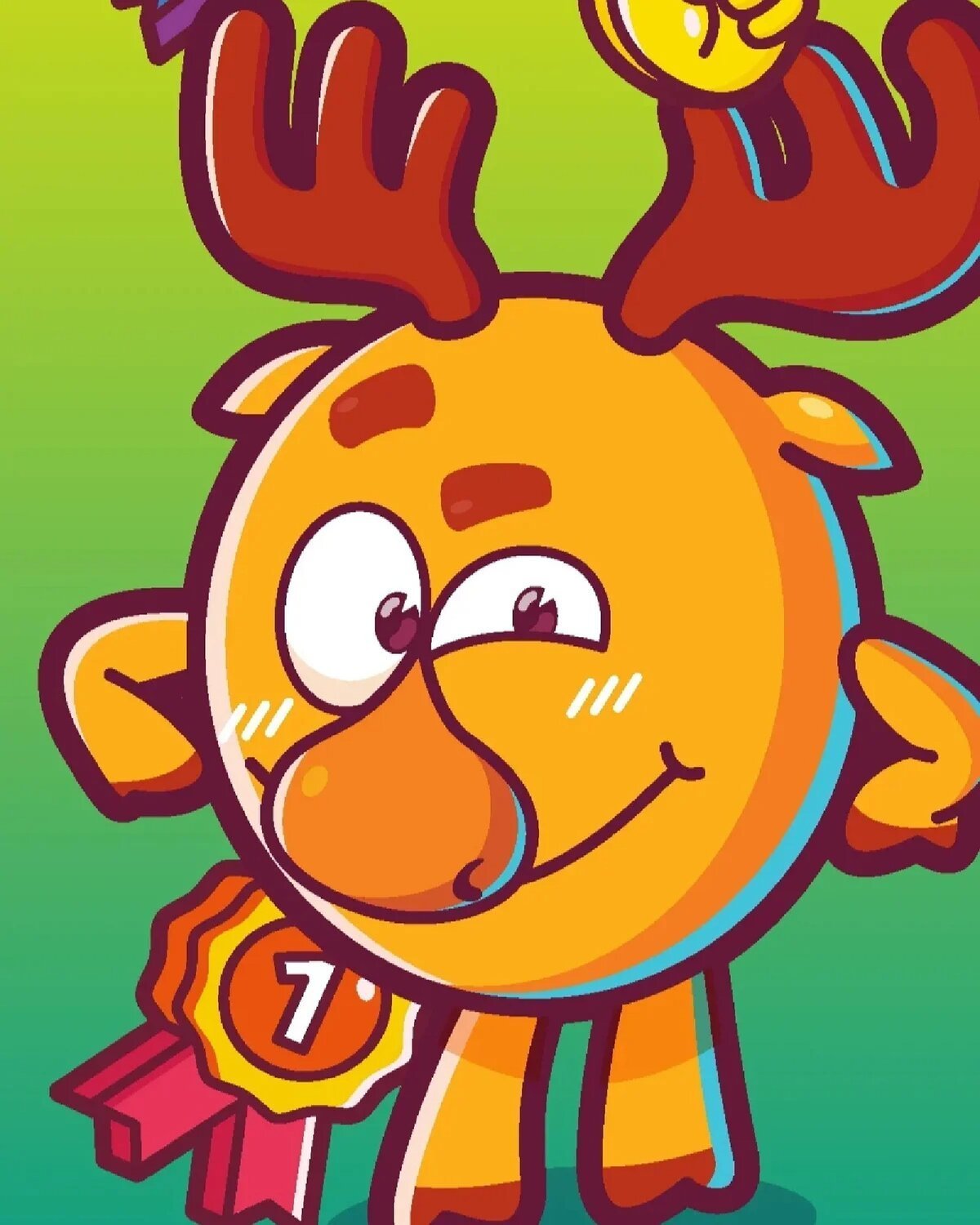 Смешарики на аву Лосяш