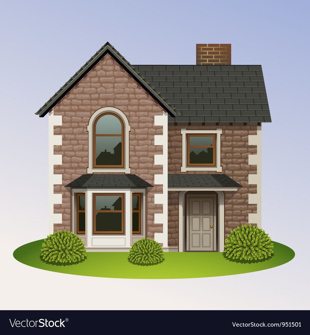 Мультяшный коттедж