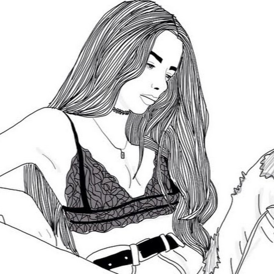 Черно белые картинки карандашом