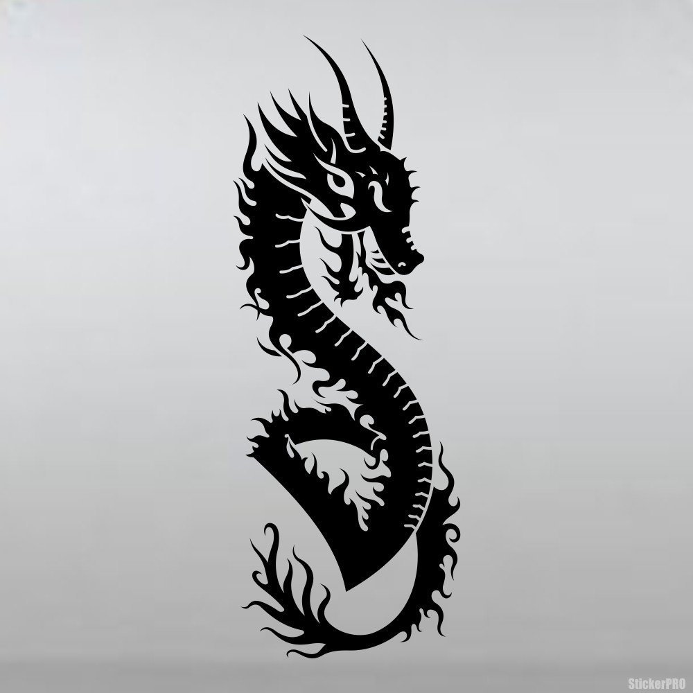 Тату дракон
