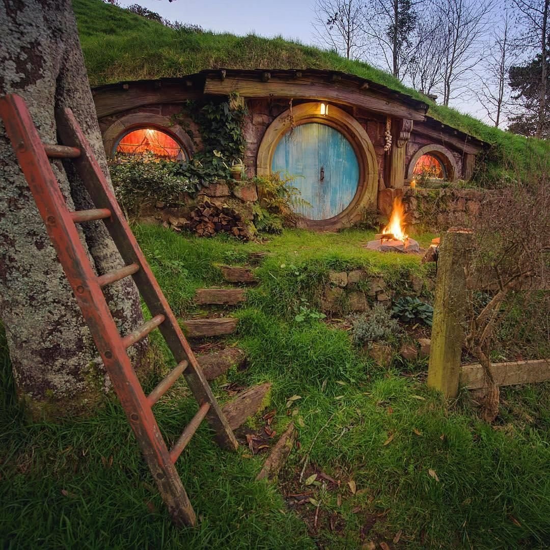 Новая Зеландия Хоббитон отель