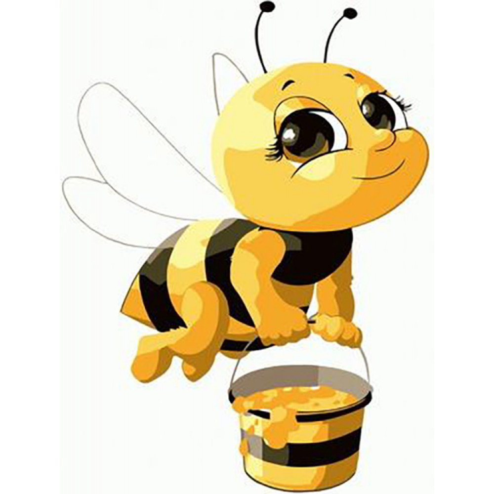 Пчела с ведерком