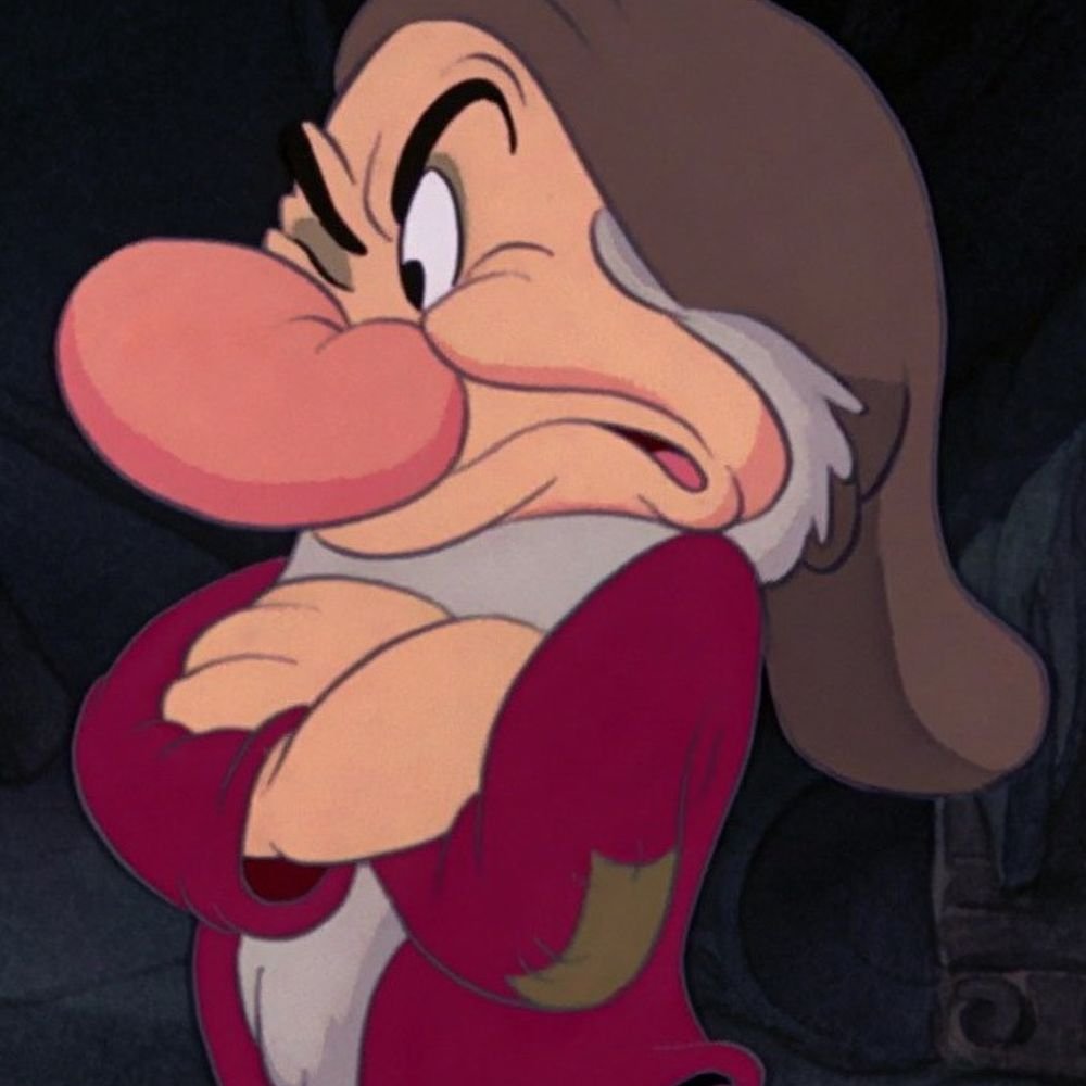Grumpy Белоснежки