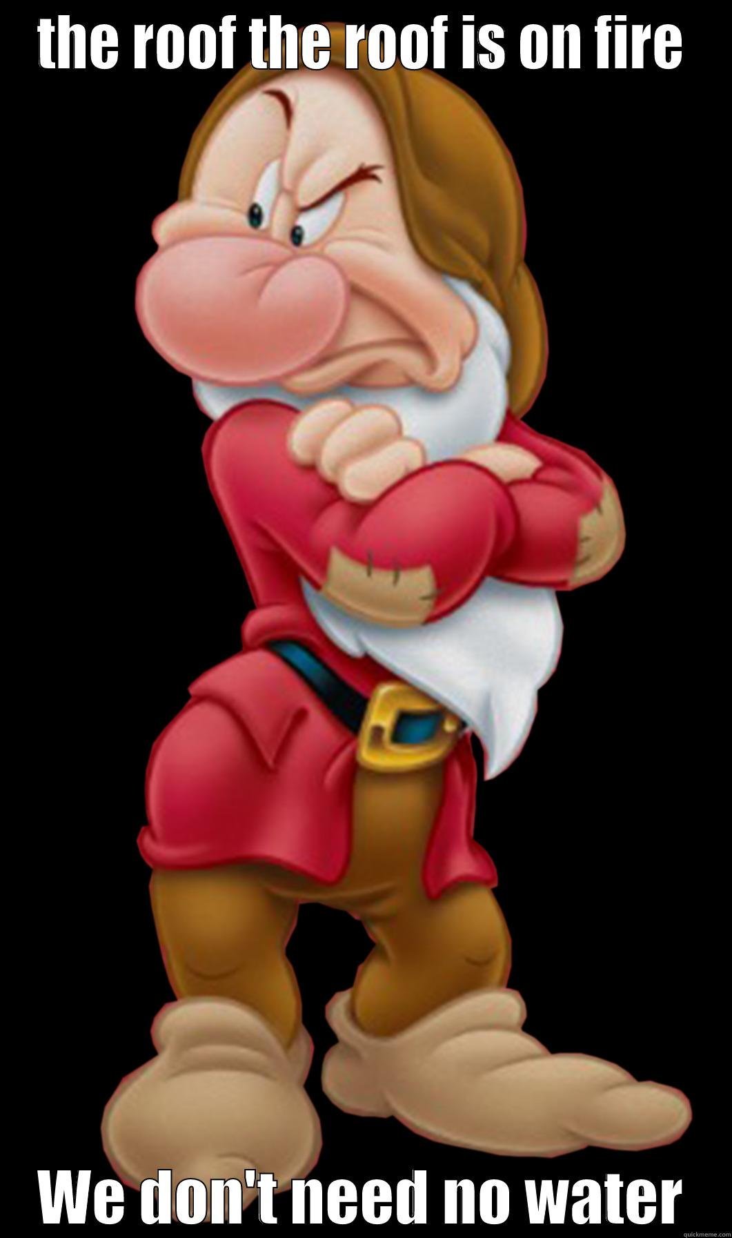 Белоснежка и семь гномов Ворчун