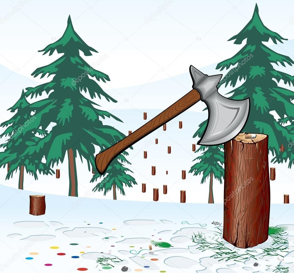 Ломать деревья