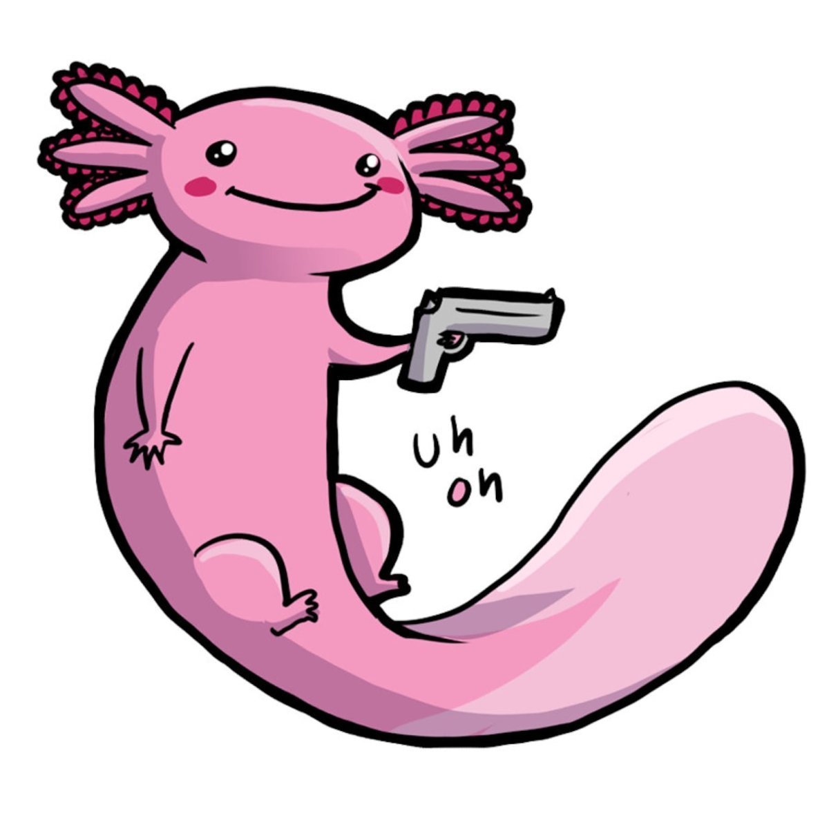 Аксолотль референс