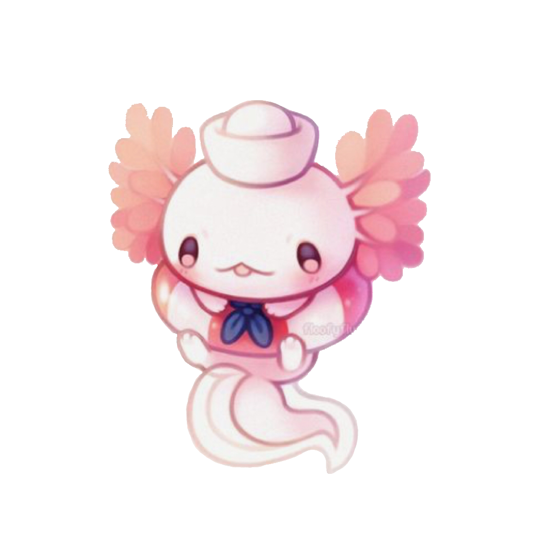 Брошка аксолотль