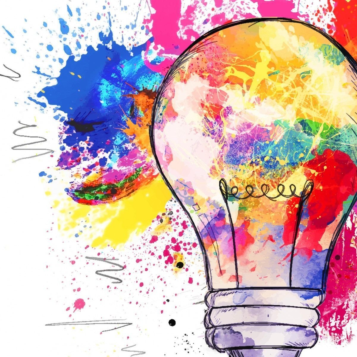 Креативная лампочка