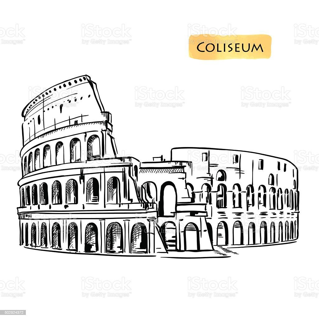 Колизей в древнем Риме