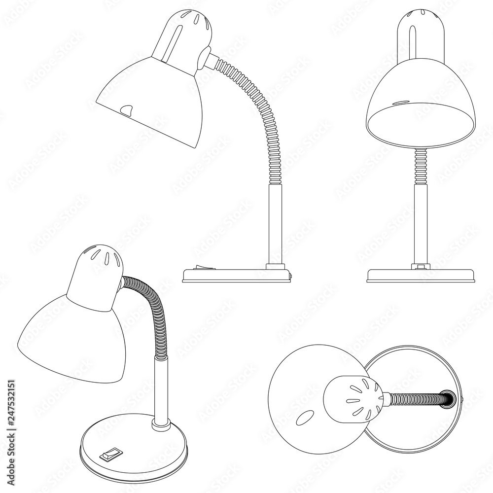 Настольная лампа Carbon 24893