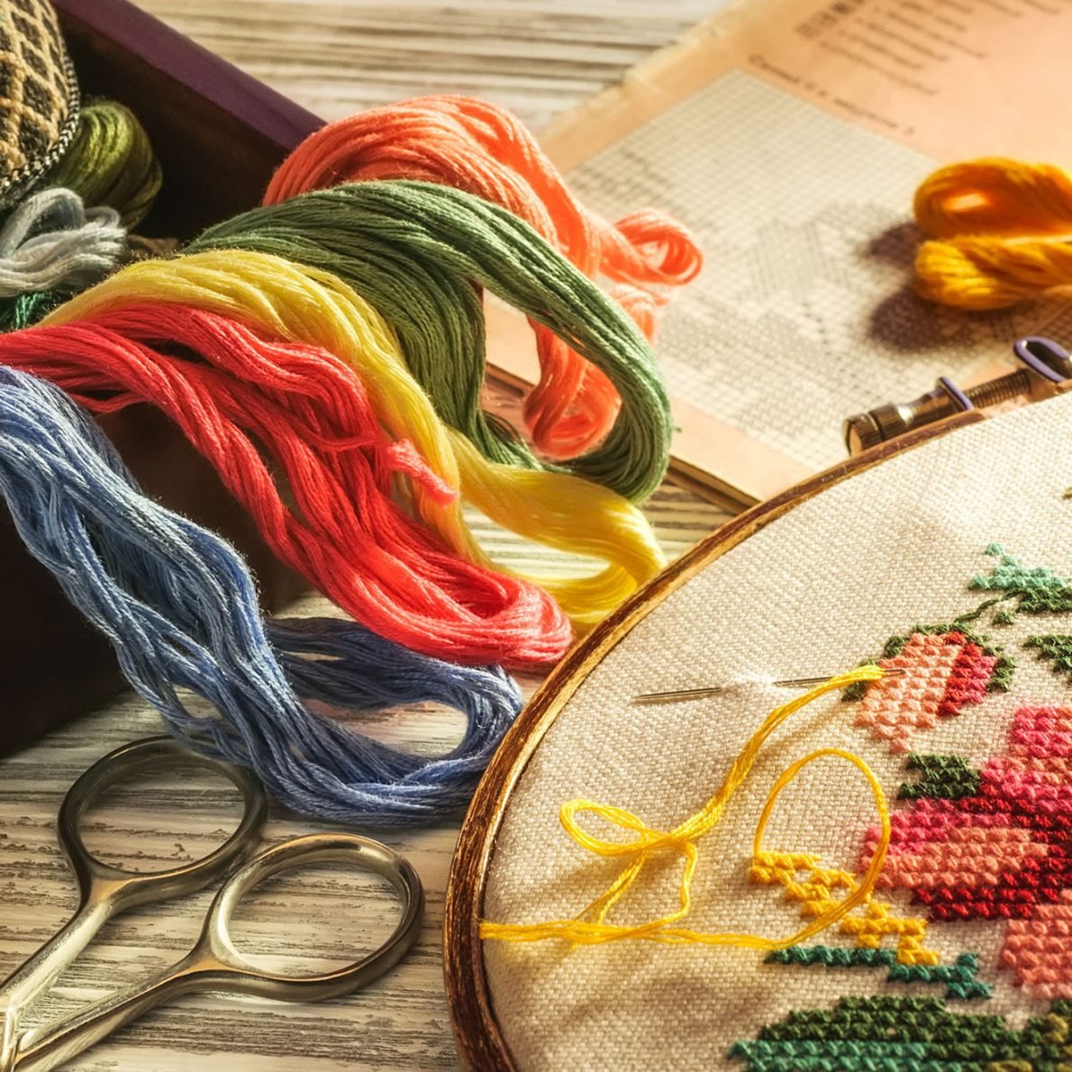 Хобби Вышивание