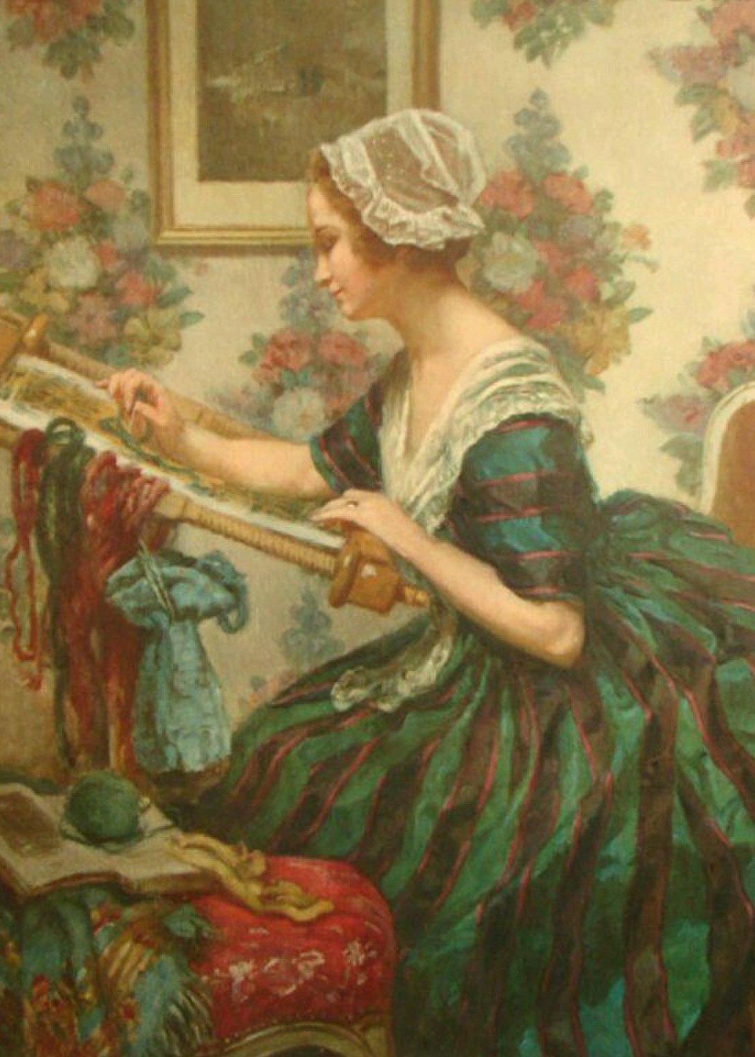 Рукодельницы в живописи