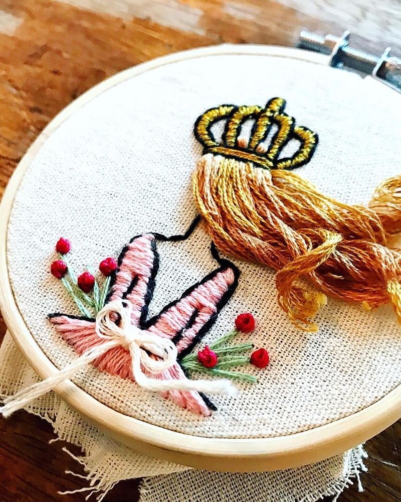 Вышивка Эмбройдери