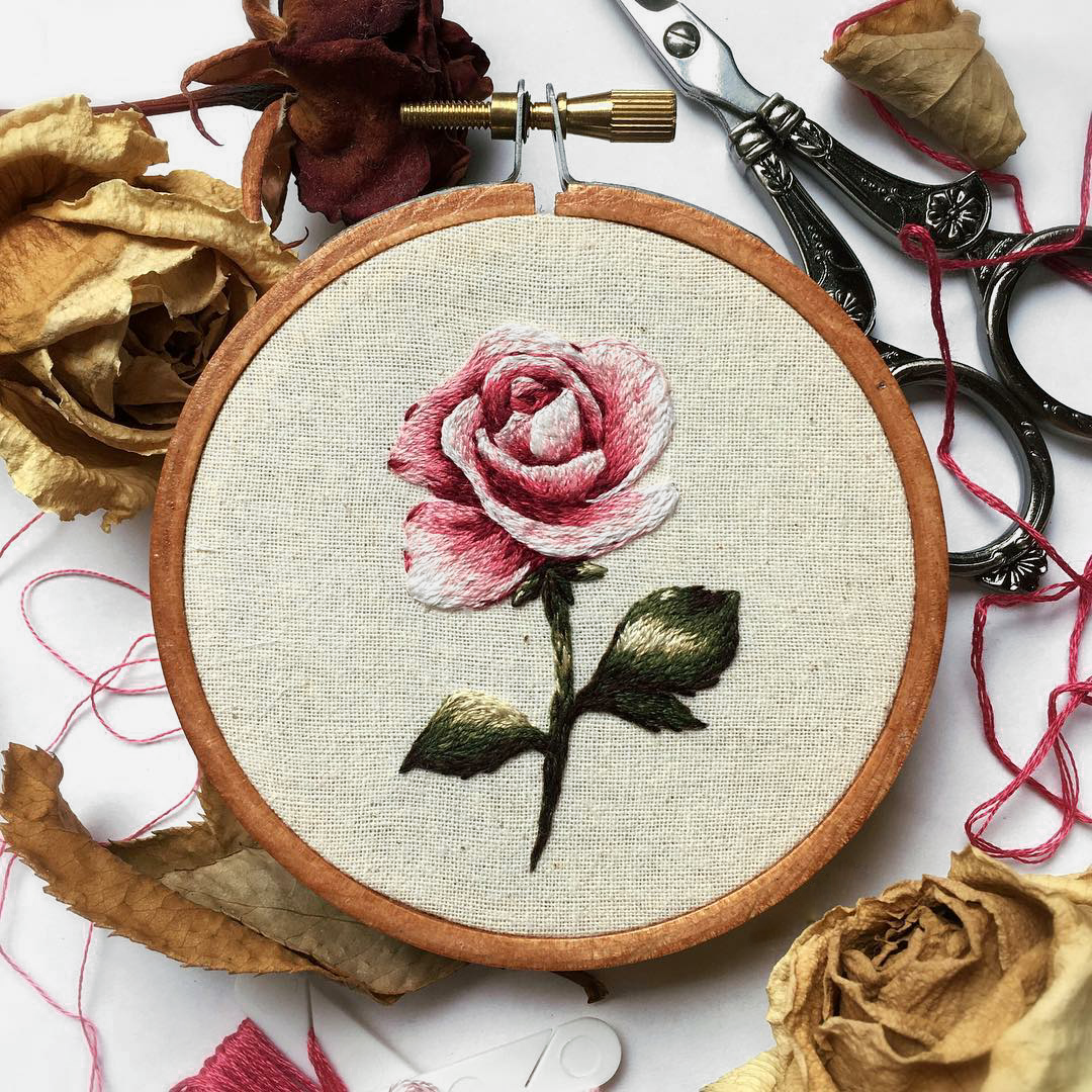 Violet ell вышивка