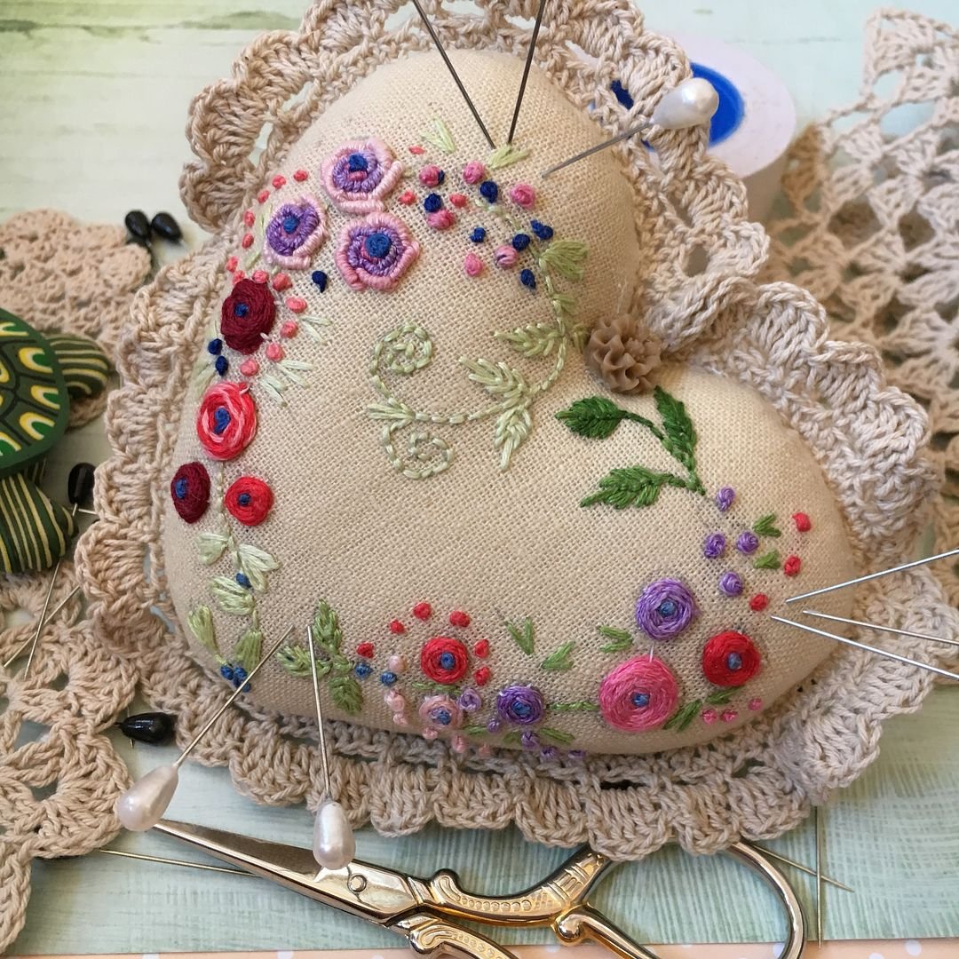 Рукодельные игольницы