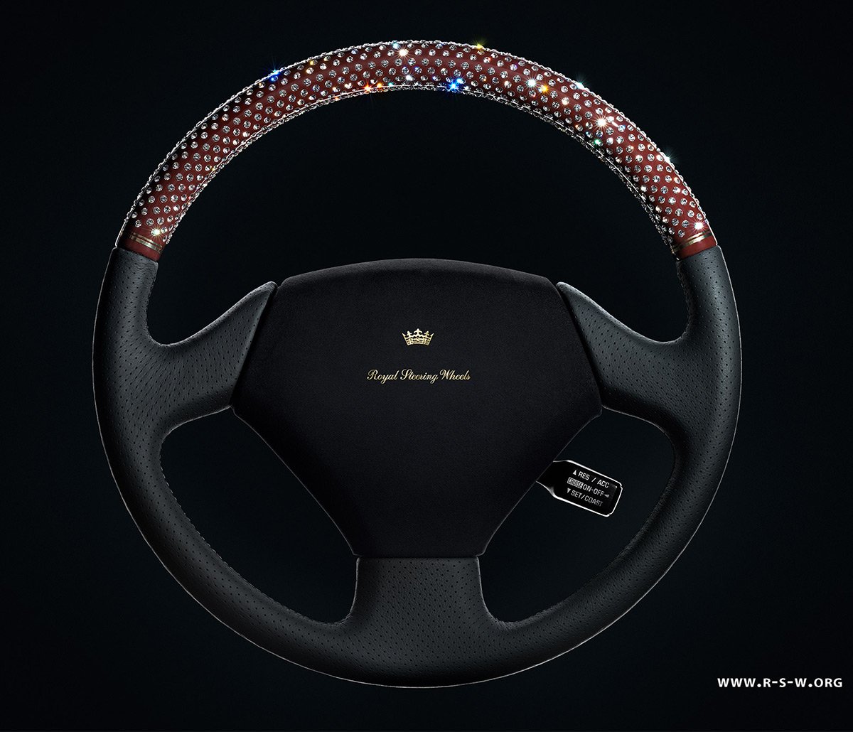 Инкрустированный руль