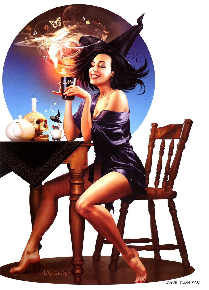 Смешные комиксы про ведьм