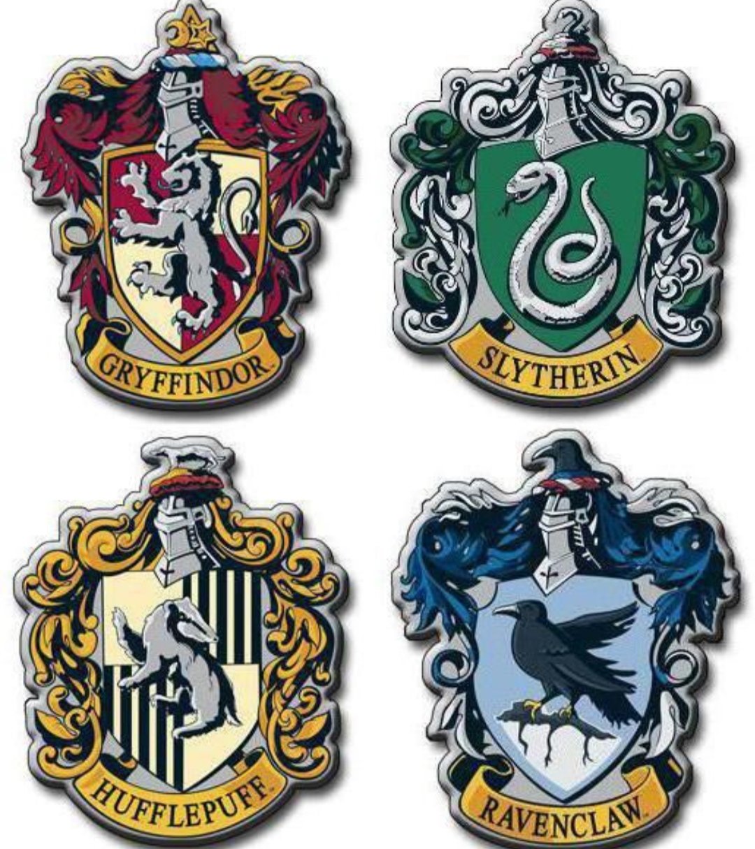 Гарри Поттер значки факультетов