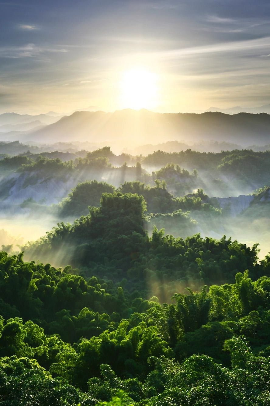 Красивый рассвет