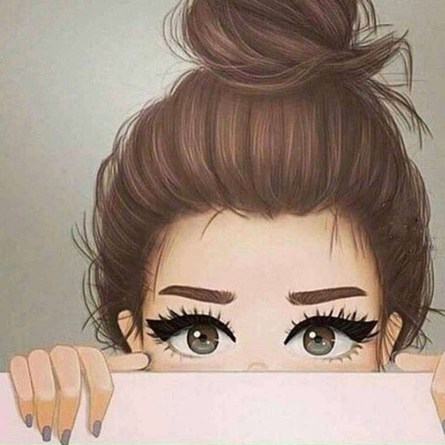 Необычный макияж бровей корона