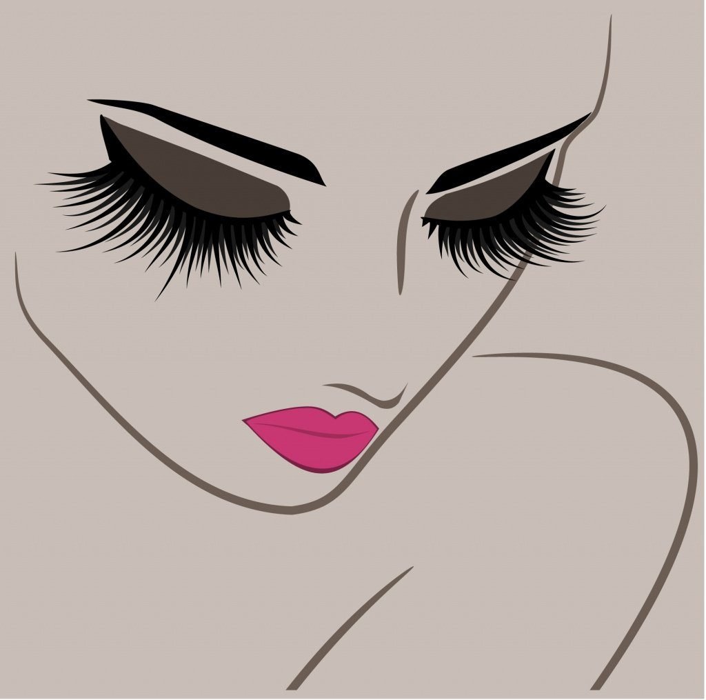 Очень большие ресницы