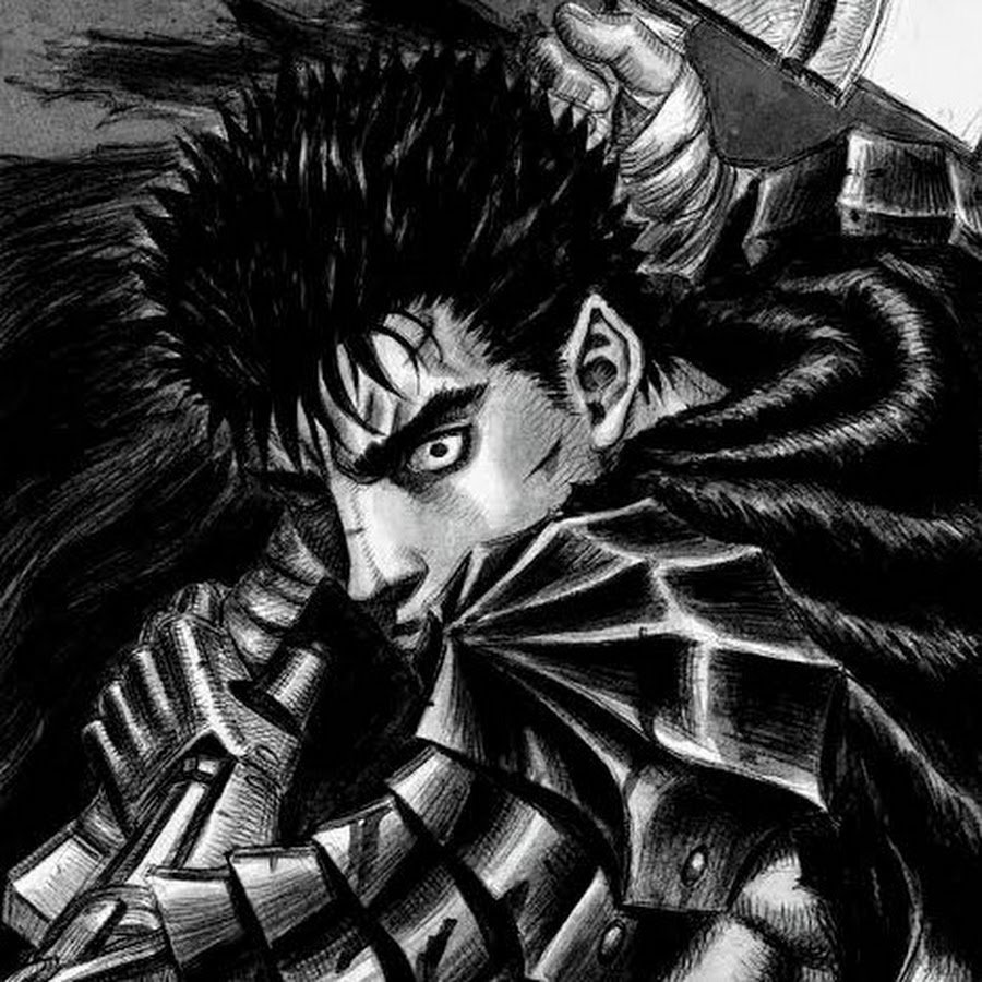 Берсерк Манга Гриффит и Гатс