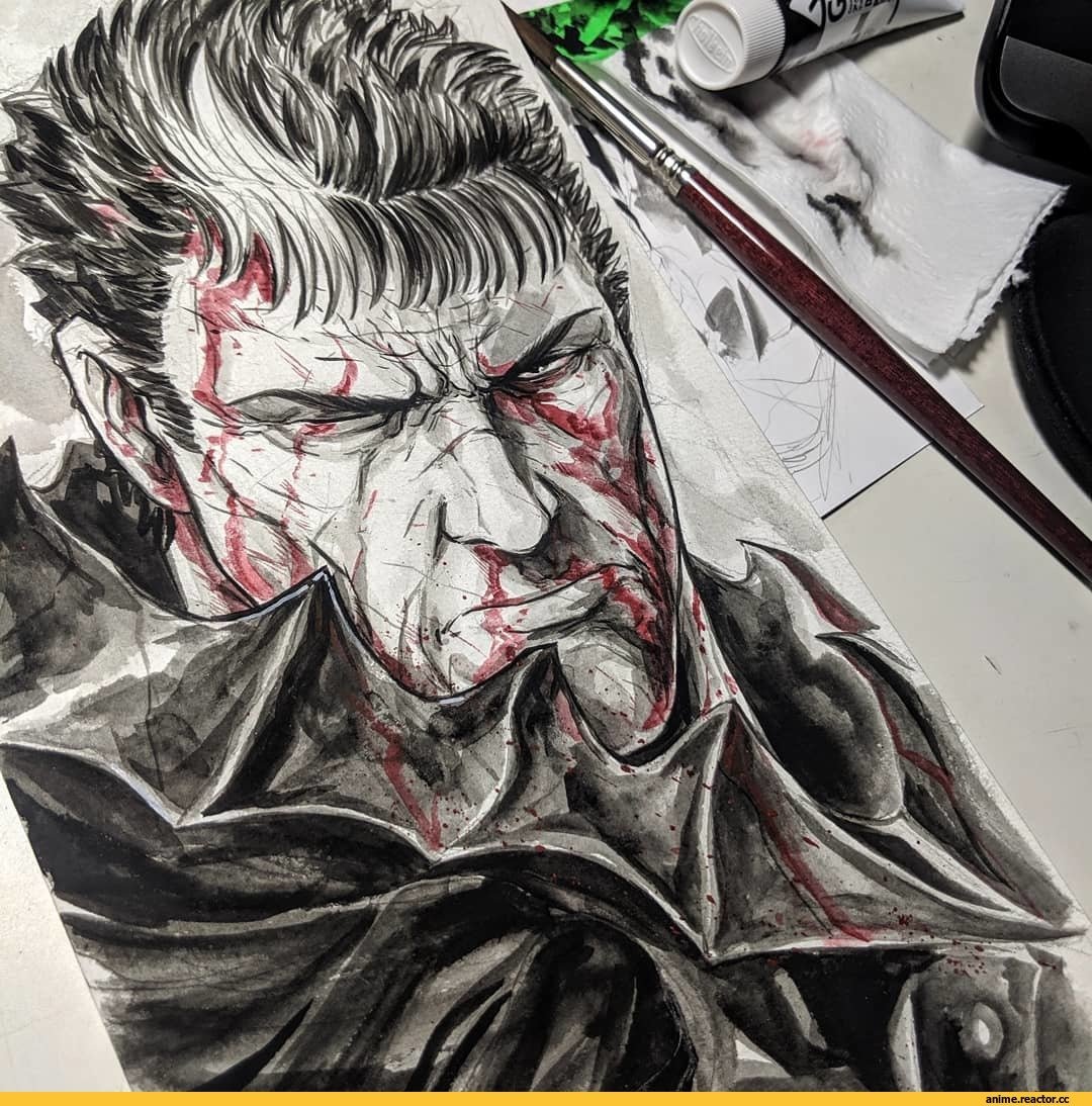 Кэнтаро Миура и Гатс