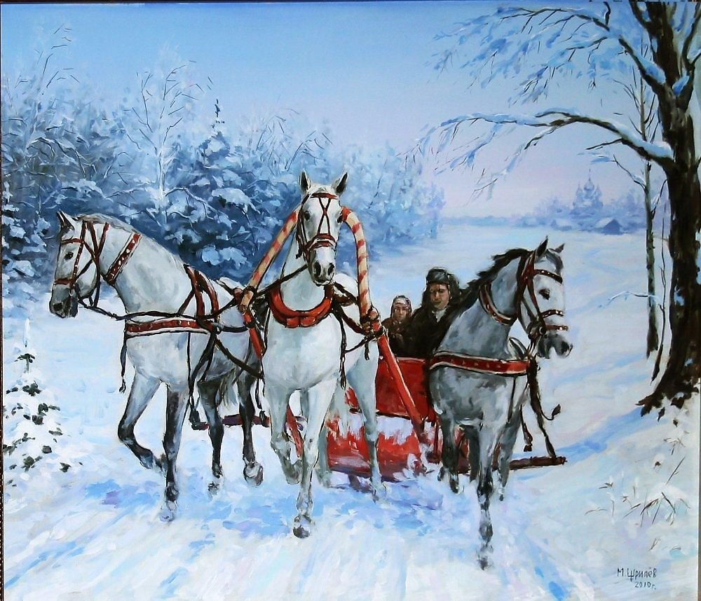 Щрилев Михаил художник картины