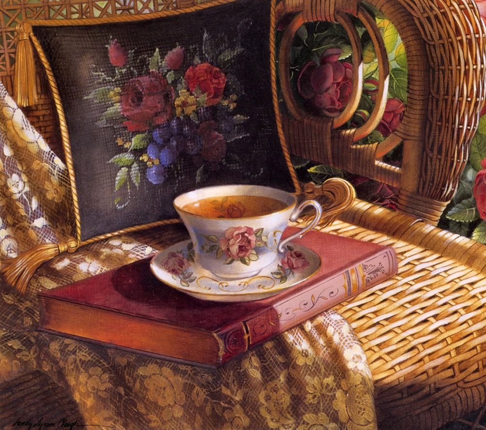 Цветы в кружке