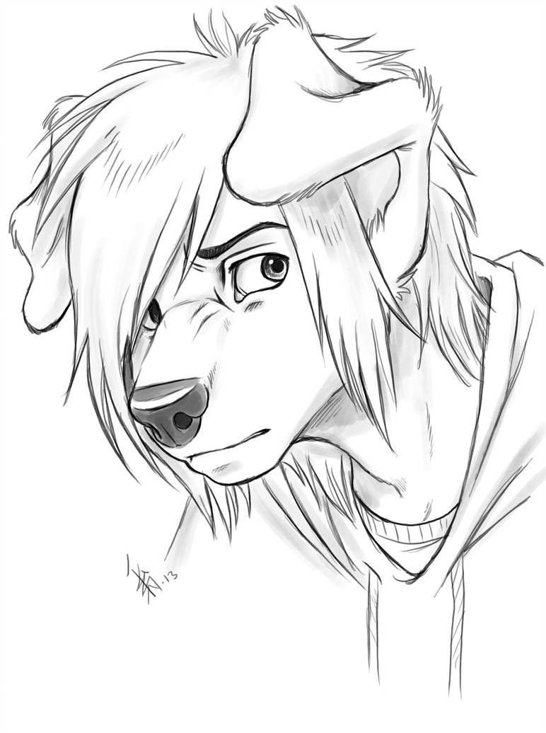 Татуировка волк воет на луну