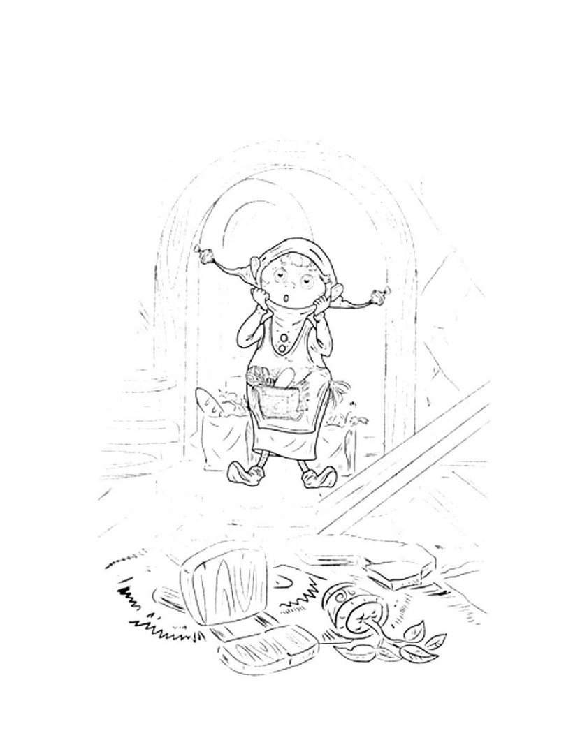 Раскраска Джинглики Олег Рой