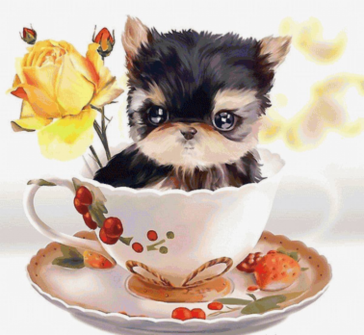 Открытки с добрым утром с собачками