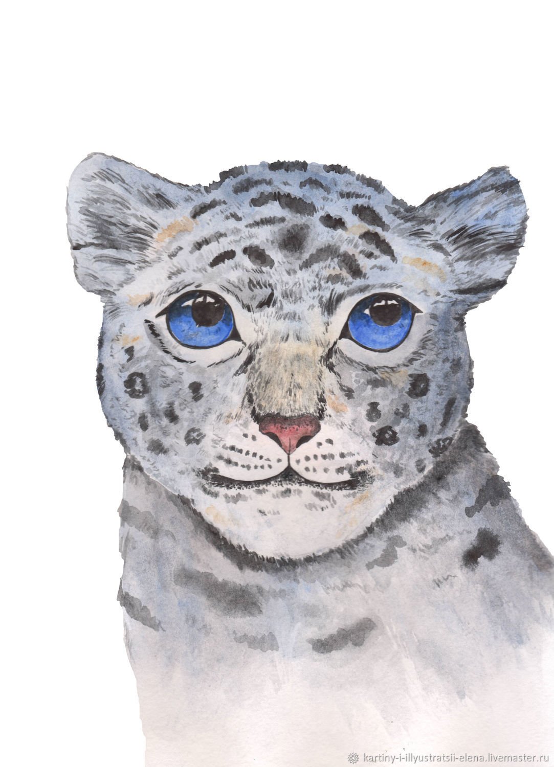 Барс картинка для детей