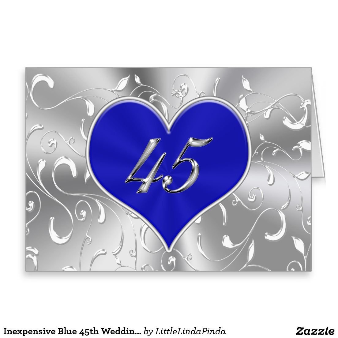 С годовщиной свадьбы 45 лет