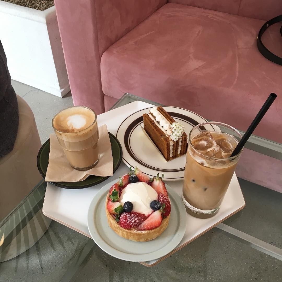 Кофе и десерт Эстетика