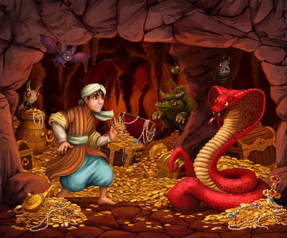Волшебная лампа Алладина