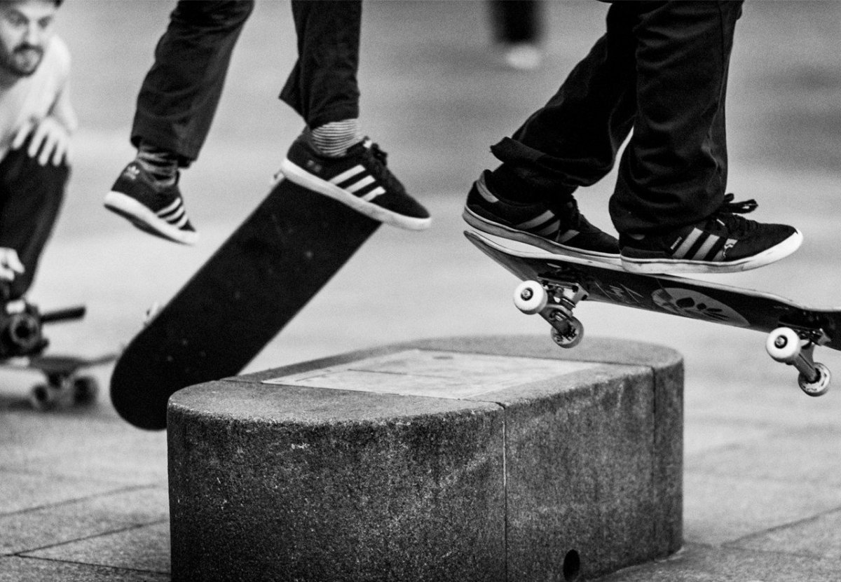 Трюки на скейте