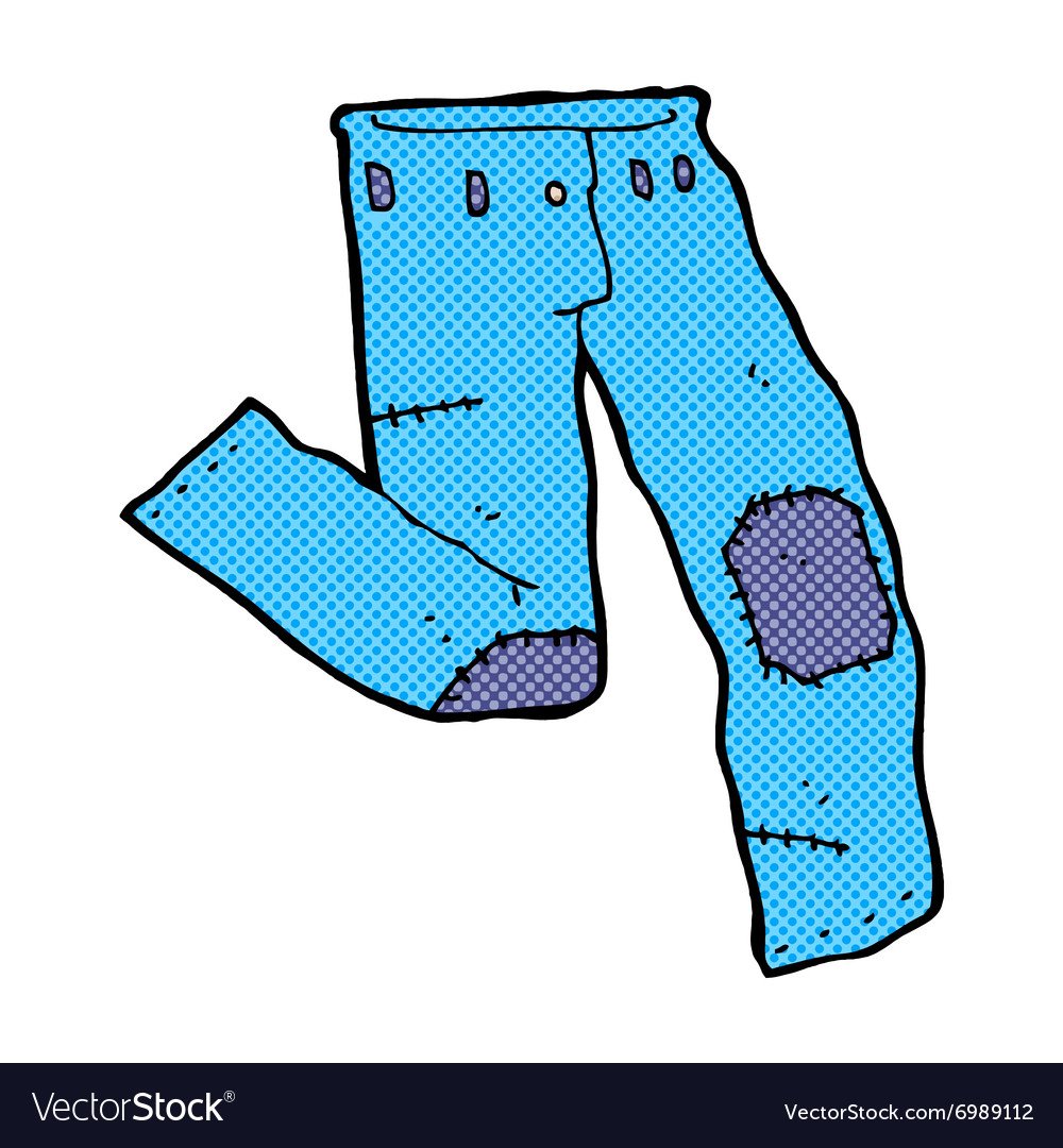 Джинсы мультяшные