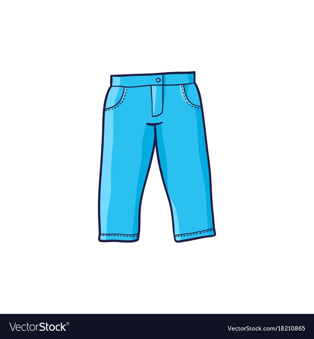 Джинсы на белом фоне