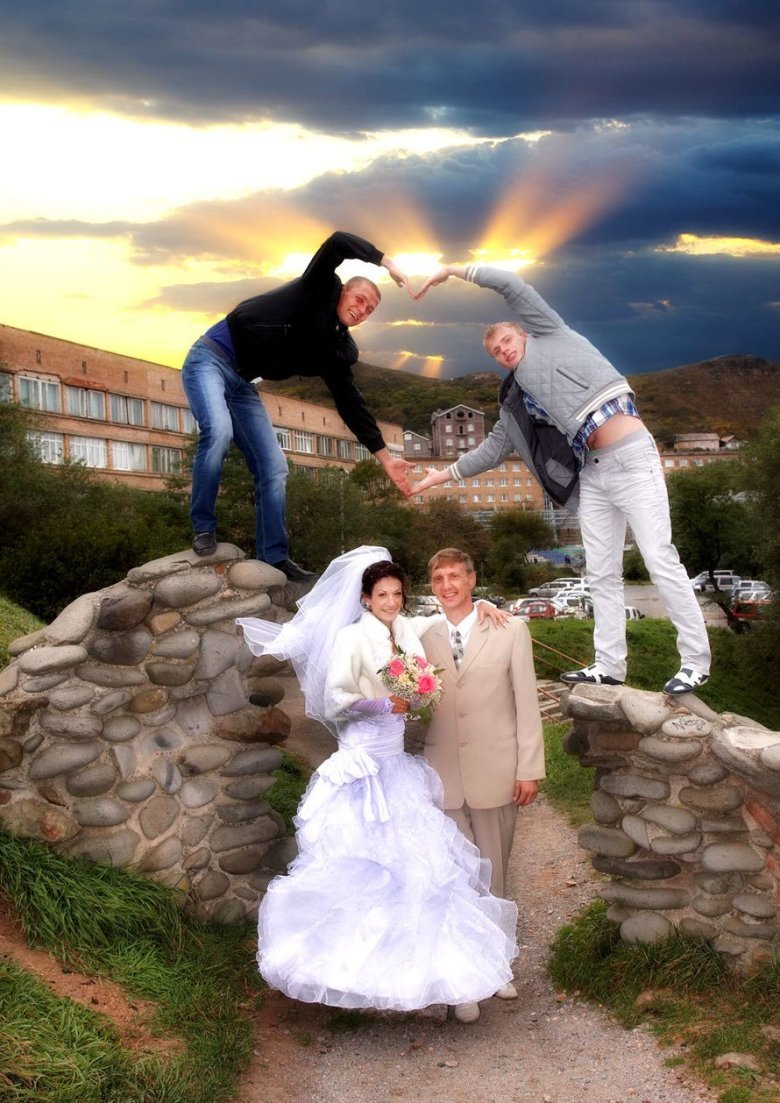 Свадебный фотошоп