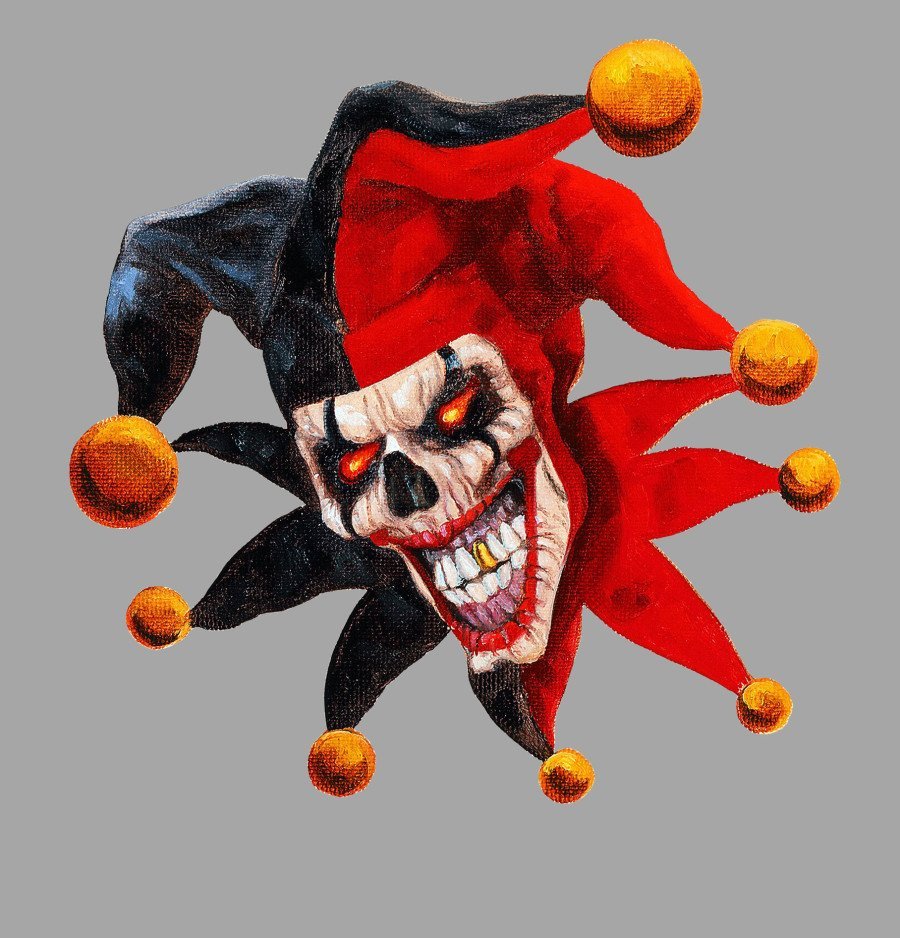 Арлекины клоун Джокер