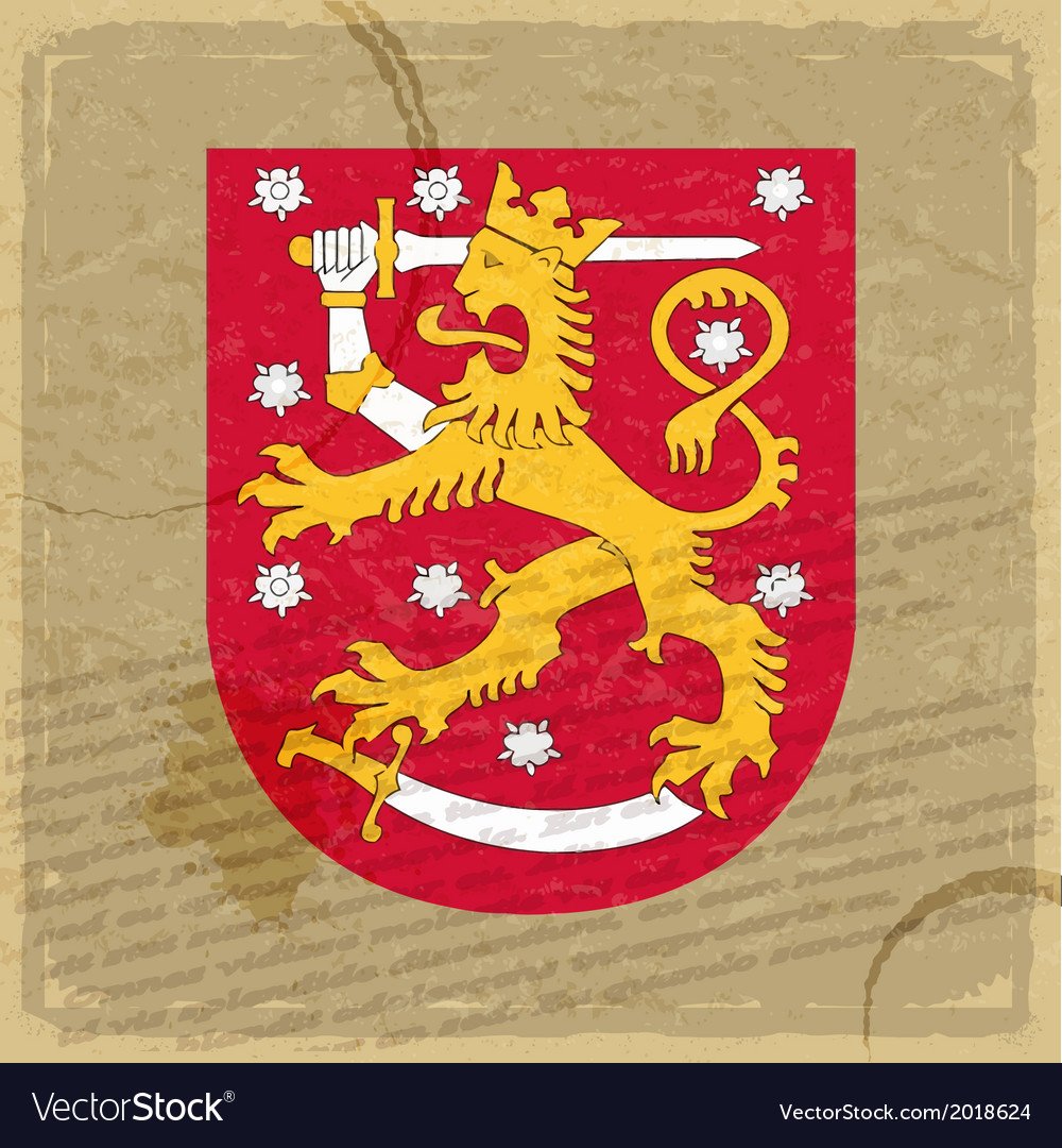 Старый герб Финляндии