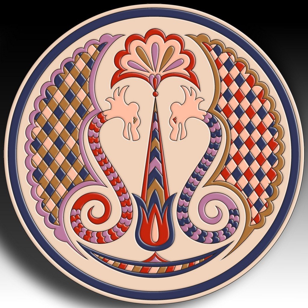 Орьнек крымскотатарский орнамент