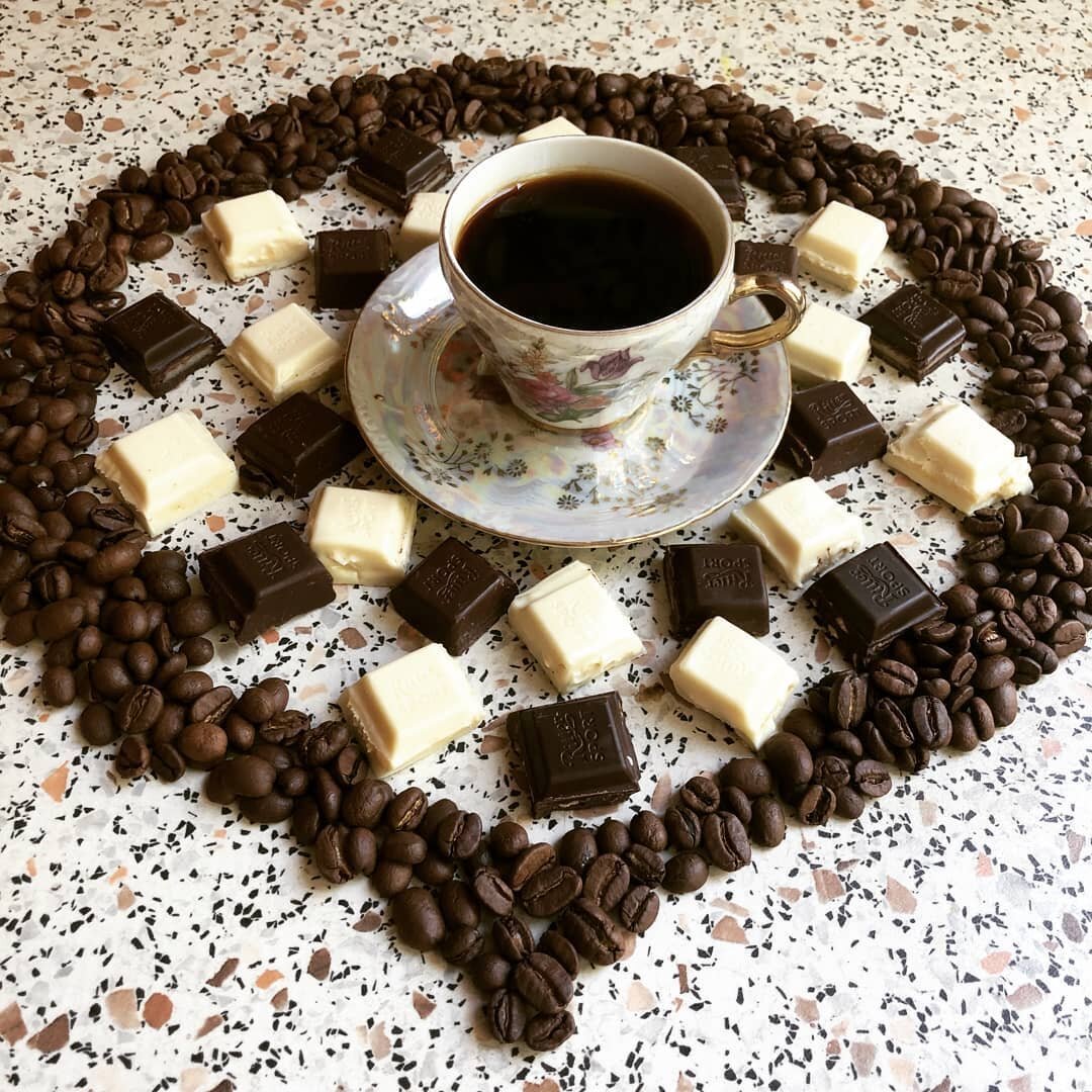 Утро кофе шоколад