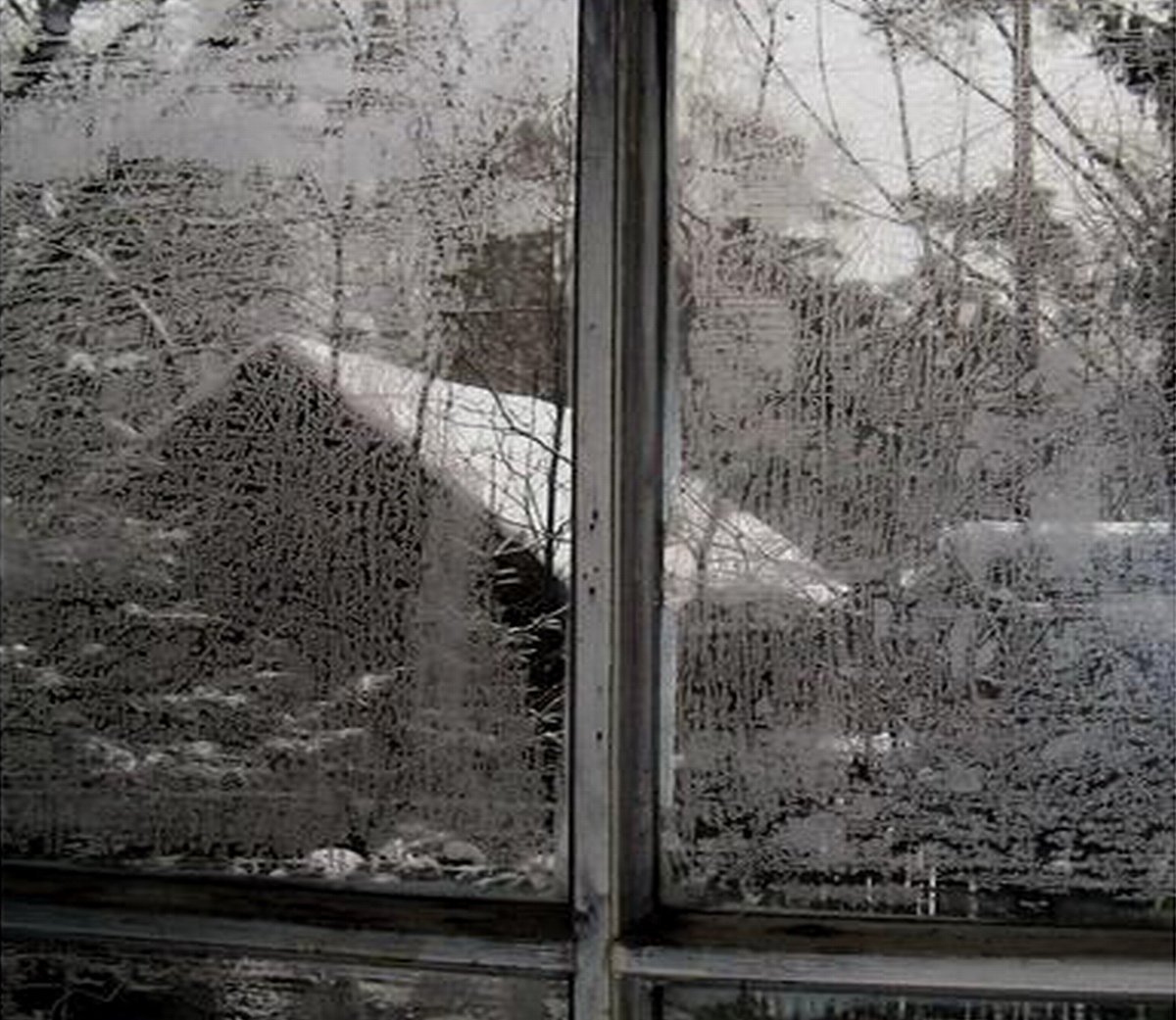 Зимнее окно