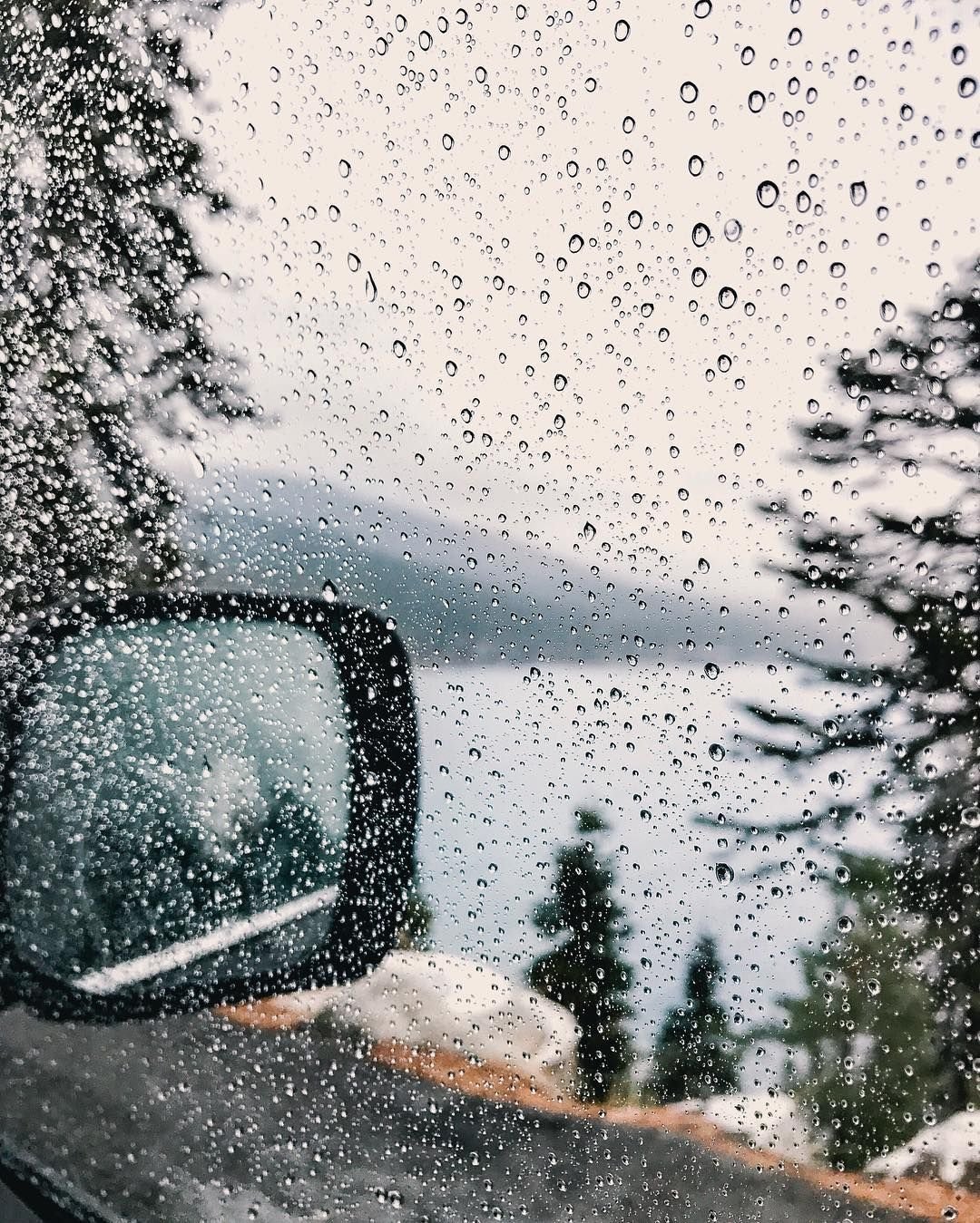 Женщина в метель