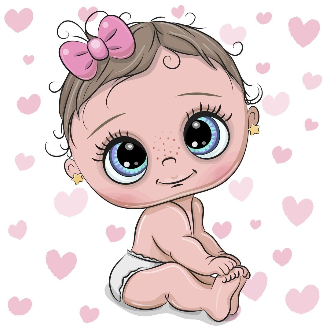 Малышка мультяшка